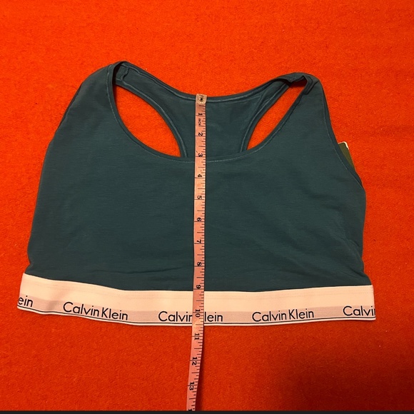 Calvin Klein blue sporty cotton modal bralette plus size NWT - Picture 8 of 8